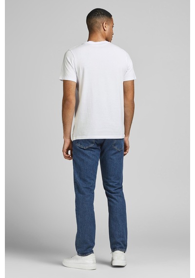 Jack & Jones  Jjecorp Logo Tee Ss O-Nec Beyaz Erkek Kısa Kol T-Shirt 000000000101069458