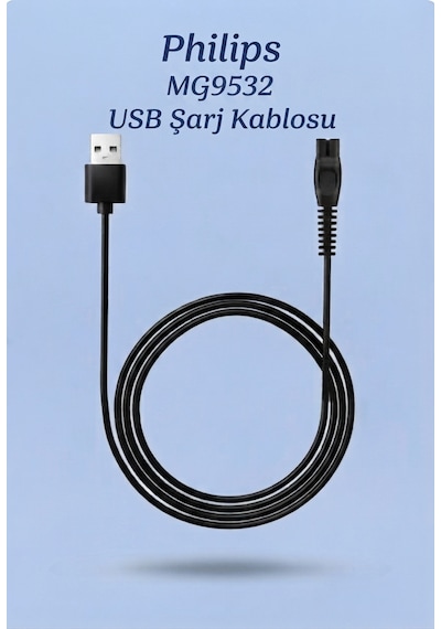 Philips Mg9532 Multigroom 16'sı 1 Arada  5v Usb Şarj Kablosu