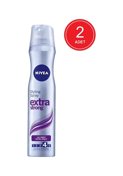 Nivea Extra Güçlü Saç Spreyi 2 x 250 ML