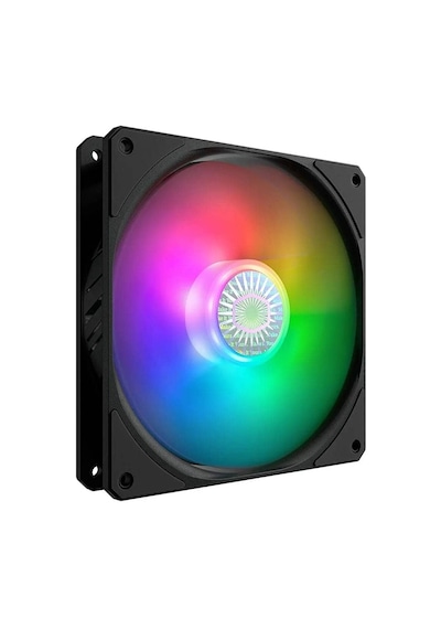 Xaser Fan Kasa Cf04 35cfm 1200rpm 12cm Argb Pwm Soketlı Siyah