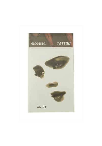 Göz - 920 - Tattoo Dövme - Glblseme - Sticker Beyaz