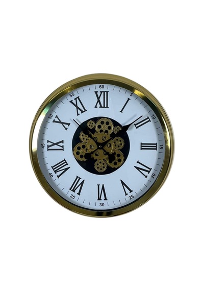 Aurelius Gold 60 Cm Çarklı Duvar Saati Çok Renkli