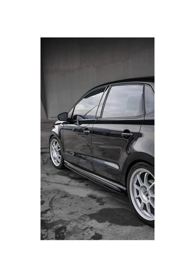 Volkswagen Polo Gtı 2009-2014 Yan Marşpiyel Seti Sportif Yan Profil & Dinamik Tasarım