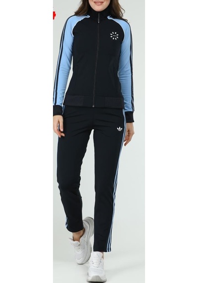 Adidas Ba-2624 Bayan Polyester Eşofman Takımı Lacivert