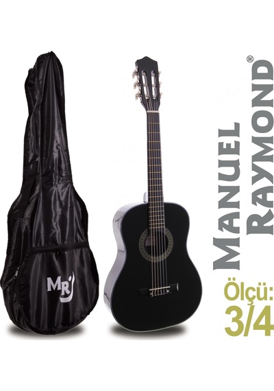 Klasik Gitar Junior Manuel Raymond Mrc87Bk  Kılıf
