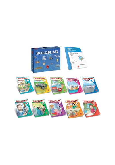 Çalışkan Arı 2026 4. Sınıf Buluşlar Bilim Serisi - Cezmi Ersöz 10 Kitap Sınav Kutulu