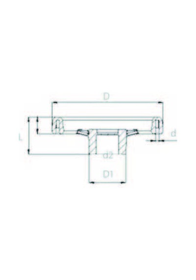 Pc125 Plastik Çark-Volan Çap:125