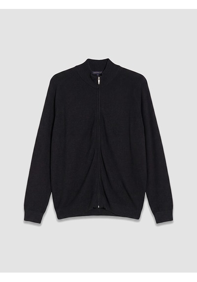 LC Waikiki Lc Waıkıkı Lacivert Regular Fit Dik Yaka Erkek Triko Hırka