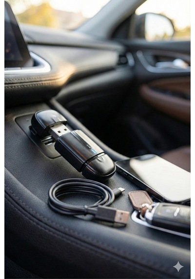 Çift Girişli Kablolu Carplay İ Kablosuza Çeviren 2si1 Arada Wireless Carplay Box Diğer