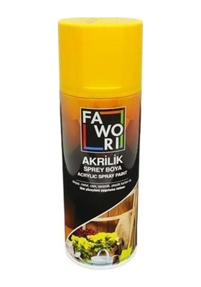 Fawori Akrilik Sprey Boya Taksi Sarısı 400ml
