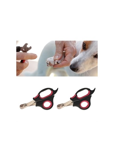Mcg Büyük Irk Köpek Kedi Çelik Uçlu Evcil Hayvan Tırnak Makası Pati Bakım Aleti Ergonomik Kaymaz