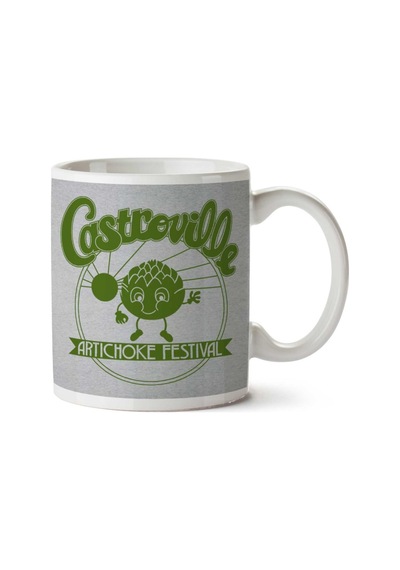 Castroville Artichoke Festival Stranger Things İki Tarafı Baskılı Kupa Bardak