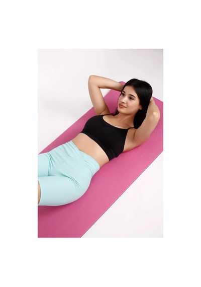 Pembe Pilates Ve Yoga Kamp Matı 7 Mm Pembe Pembe