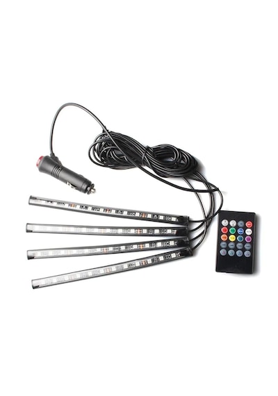 Ayak Altı 12 Ledli Lamba Sese Duyarlı Led Müziğe Duyarlı Led