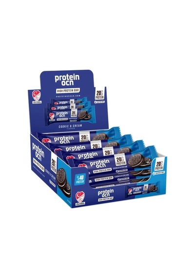 Protein Bar Cookie-cream Aromalı 50 Gr X 12 Adet