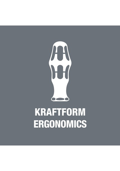 Wera 5347736002 335/350/355/4 Tornavida Seti Kraftform Plus Lazer
