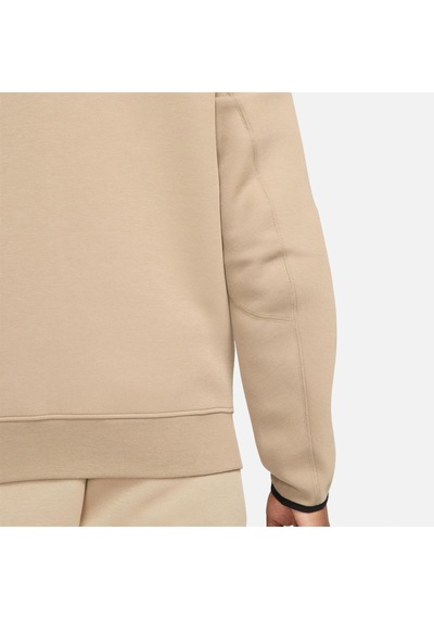 Nike Tech Fleece Full Zıp Hoodie Erkek Sweatshırt-fb7921-247 Kahverengi