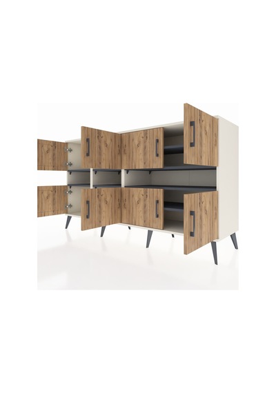 Kronos Konsol 8 Raflı 8 Kapaklı 176x59x99 Aytaşı-çam/antrasit Aytaşı-çam/antrasit Kronos Konsol 8 Raflı 8 Kapaklı 176x59x99 Aytaşı-çam/antrasit Aytaşı-çam/antrasit