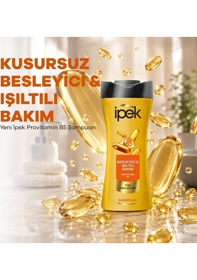 İpek Provitamin B5 Tüm Saçlar İçin Şampuan 480 Ml IPEK.018