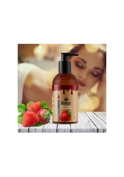 2'li Tatlı Kaçamak: Çilek Ve Çikolata Aromalı Erotik Masaj Yağı - 265424042