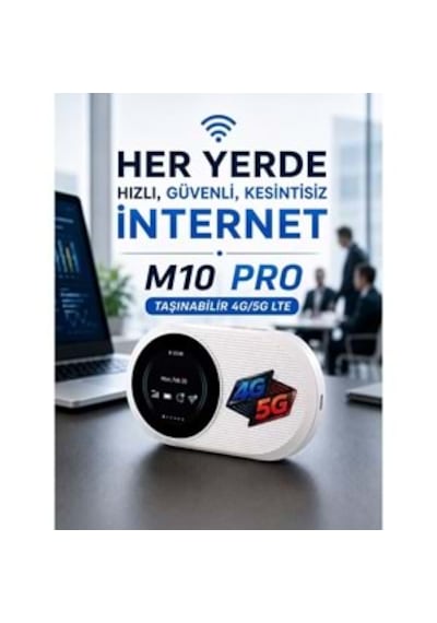 M10 Pro 4g Lte Sim Kartlı Router