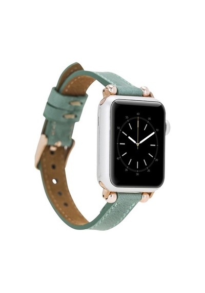 Bouletta Apple Watch Uyumlu Deri Kordon 42-44-45Mm Ferro Cz12 Min