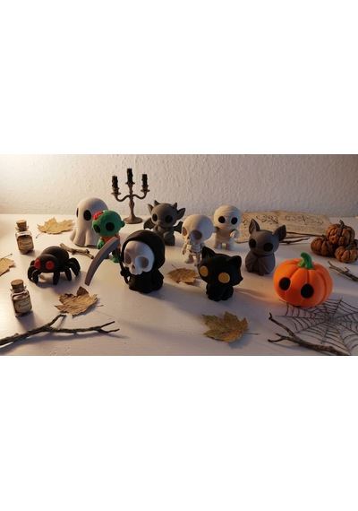 Sevimli Halloween Figürleri Seti