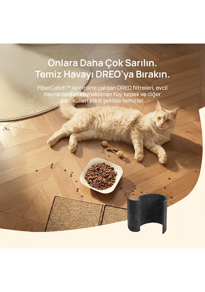 Air Purifier 530as  3'ü 1 Arada True Hepa Yedek Filtre Siyah