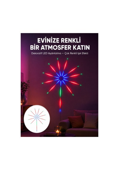 Astraltech Uygulama Destekli Rgb Led Duvar Aydınlatması Yeni Nesil