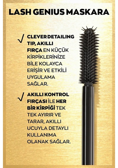 Avon True Lash Genius Maskara 5 Etkili Maskara Blackest Black + Kiss Me Ultra Mat Ruj Marvellous Mocha