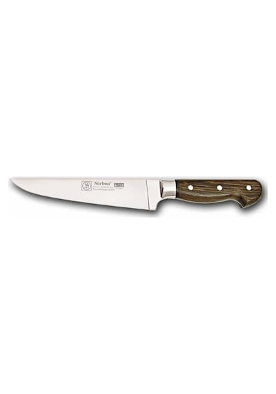 Sürbisa Ahşap Saplı Yöresel Kasap Bıçağı 61021-ym 19.0 Cm Çok Renkli