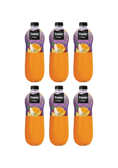 Cappy Pulpy Karışık Meyveli İçecek 6 x 1 L