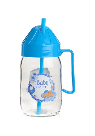 Sarinaa Kulplu Pipetli Bardak - Asorti - 300 Ml Renkli