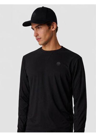 North Sails Uzun Kollu Erkek T-shirt-33479 Siyah