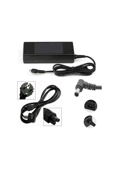 Sony Uyumlu Vaio Vpcf13Jfx, Vpcf13L0E Adaptör Şarj Aleti Laptop Şarjı