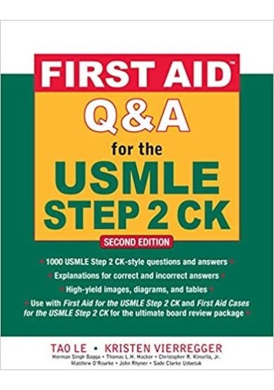 First Aid Q&a For The Usmle Step 2 Ck