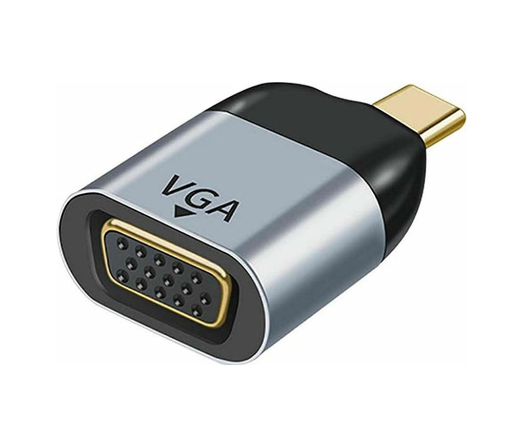Type C To Vga Görüntü Aktarıcı Type-c Vga Mini Çevirici Dönüştürücü Adaptör