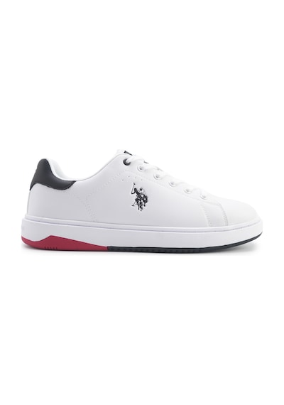 U.s. Polo Assn. Pıtan 5fx Beyaz Erkek Sneaker Beyaz-bordo Beyaz - Bordo U.s. Polo Assn. Pıtan 5fx Beyaz Erkek Sneaker Beyaz-bordo Beyaz - Bordo