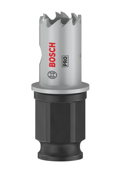 1 X Pro Sheet Metal Power Change Plus Delikli Testere Paslanmaz Çelik Levhalar, Çelik Levhalar, Ø 16 Mm, Profesyonel