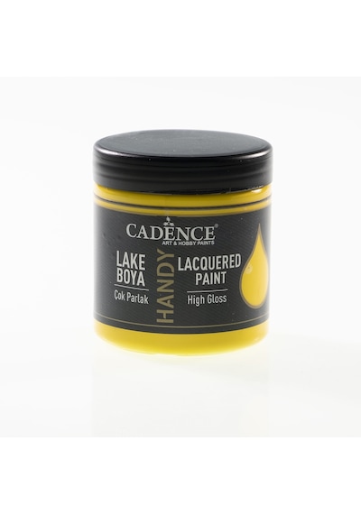 Cadence Handy Lake Mobilya Boyası Çok Parlak Renk Seçenekli L-007 Limon Sarı