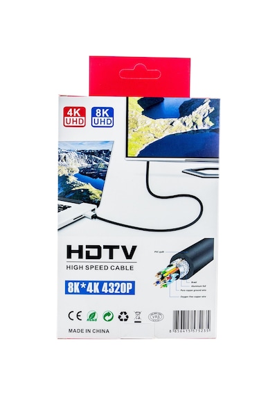 1.5m Hdmı Kablosu 4k 60hz, 8k Destekli Altın Kaplama Konektör Dayanıklı Pvc Kaplama