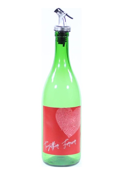 Sevgililer Günü Konseptli Sosluk Yeşil 750 Ml Akıtıcılı Together Forever Yeşil