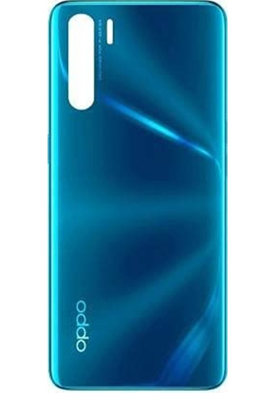 Oppo A91 Arka Pil Batarya Kapağı PCPM00 CPH2001 CPH2021 Mavi