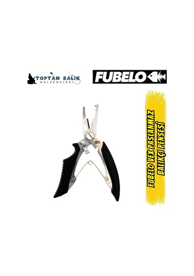 Fubelo Vex Paslanmaz Çok Amaçlı Balıkçı Pensesi