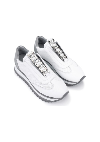 Tamer Tanca Kadın Hakiki Deri Beyaz Sneakers & Spor Ayakkabı 1201 4016 Bn Ayk Y26 Beyaz