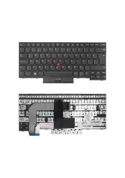 Lenovo Uyumlu Thinkpad T470 20jm0008tx, T470 20jm000dtx Klavye Tr Siyah