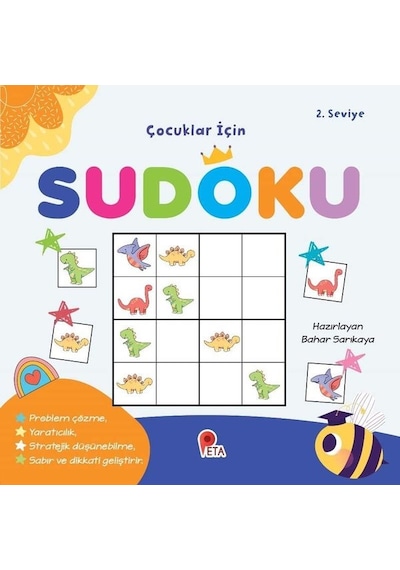Çocuklar İçin Sudoku - 2.Seviye - Bahar Sarıkaya - Peta