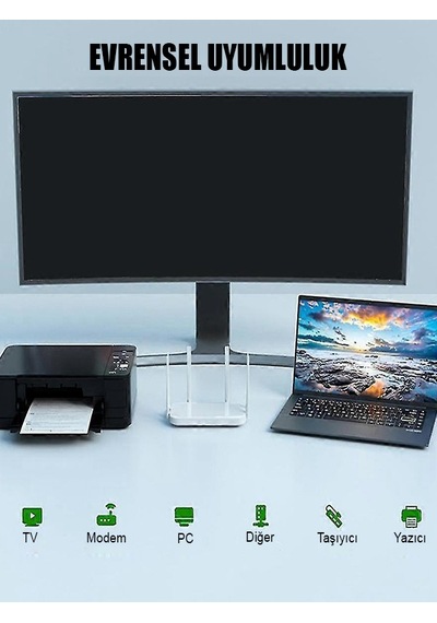Ethernet Ayırıcı 1'i 2 Arada Çıkış Yüksek Hızlı 1000mbps Cat5/5e/6/7/8 Kablo İçin Ayırıcı Adaptörü