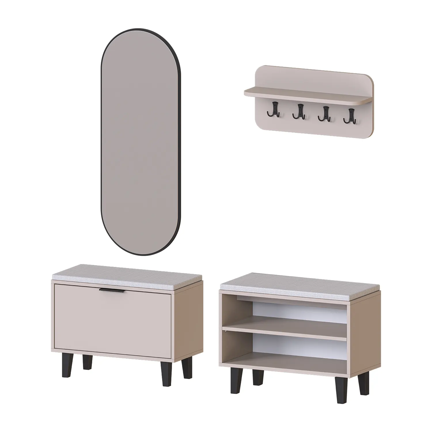 Nord Vestiyer Takımı Askılıklı, Kapaklı Bench, Kapaksız Bench, Modüler, Oval Aynalı Portmanto Takımı Kumtaşı Nord Vestiyer Takımı Askılıklı, Kapaklı Bench, Kapaksız Bench, Modüler, Oval Aynalı Portmanto Takımı Kumtaşı