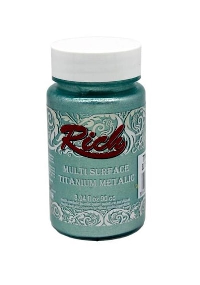 Mey İthalat Rich Multi Surface Titanium 2550 Su Yeşili Metalik 90 Cc